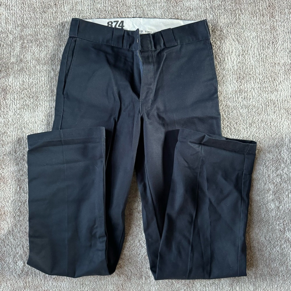 Dickies 874 Navy Workwear Pants Women’s 27